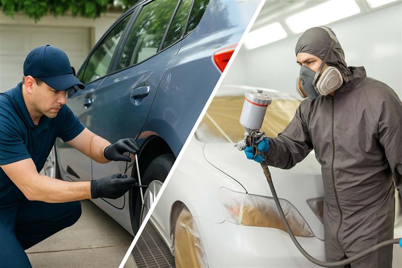 Mobile PDR vs. Traditional Body Shop Repairs: What’s Right for You?