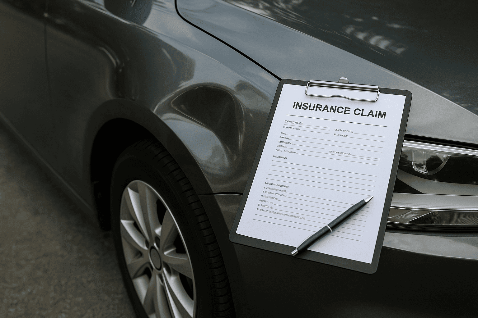 How to File an Insurance Claim for Dent Damage After an Accident