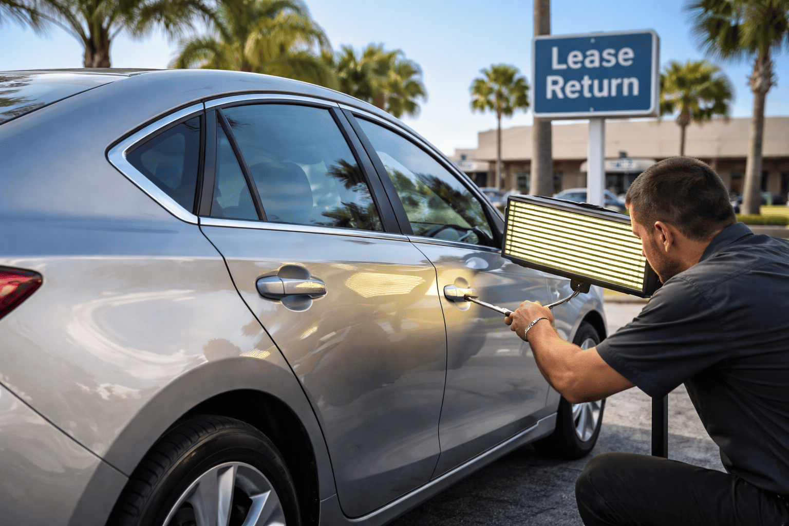 Why Paintless Dent Repair Is Ideal for Leased Vehicles in Stuart, Florida